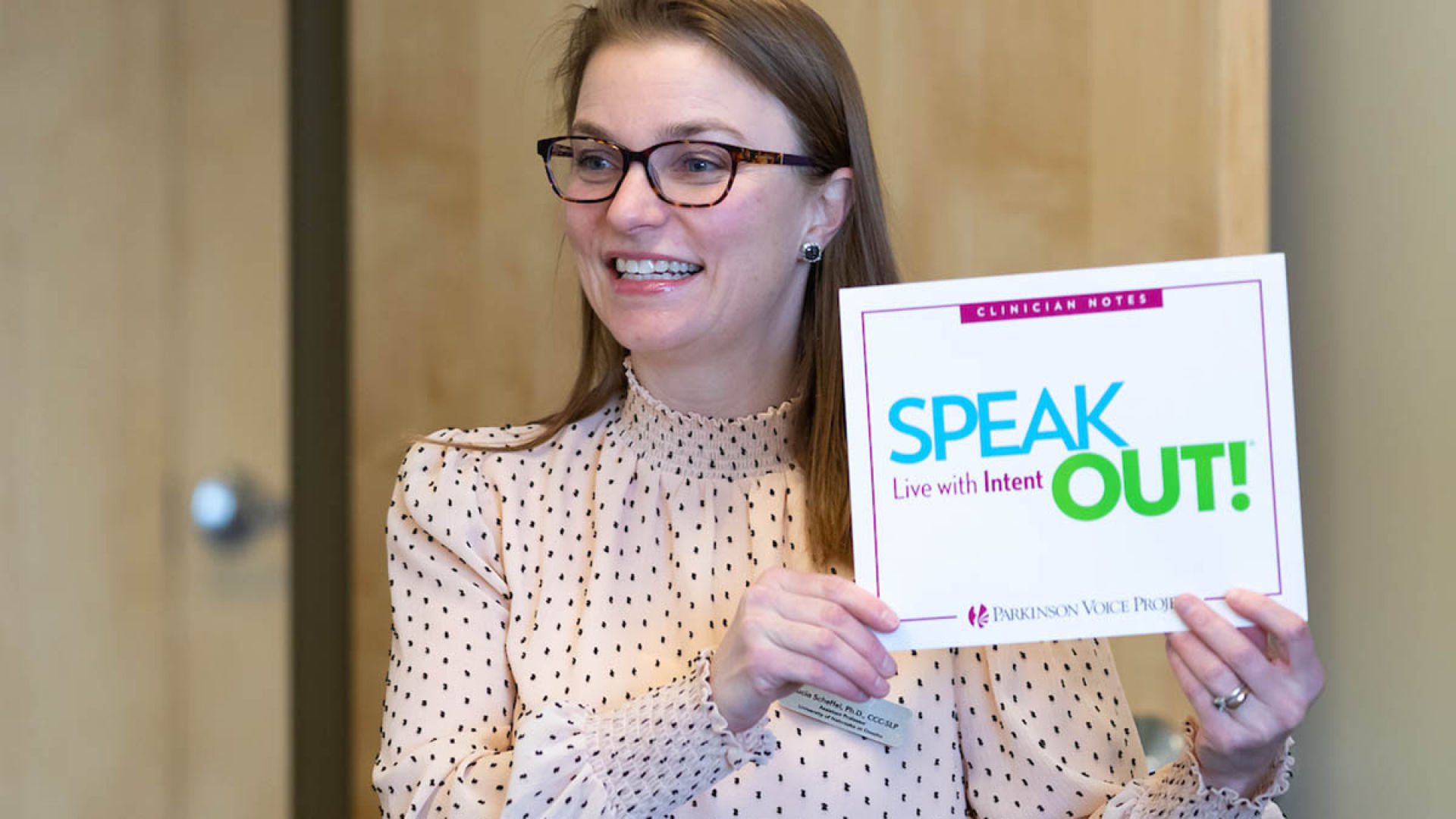 Parkinson Voice Project Supports Education and Therapy in Speech-Language Clinic
